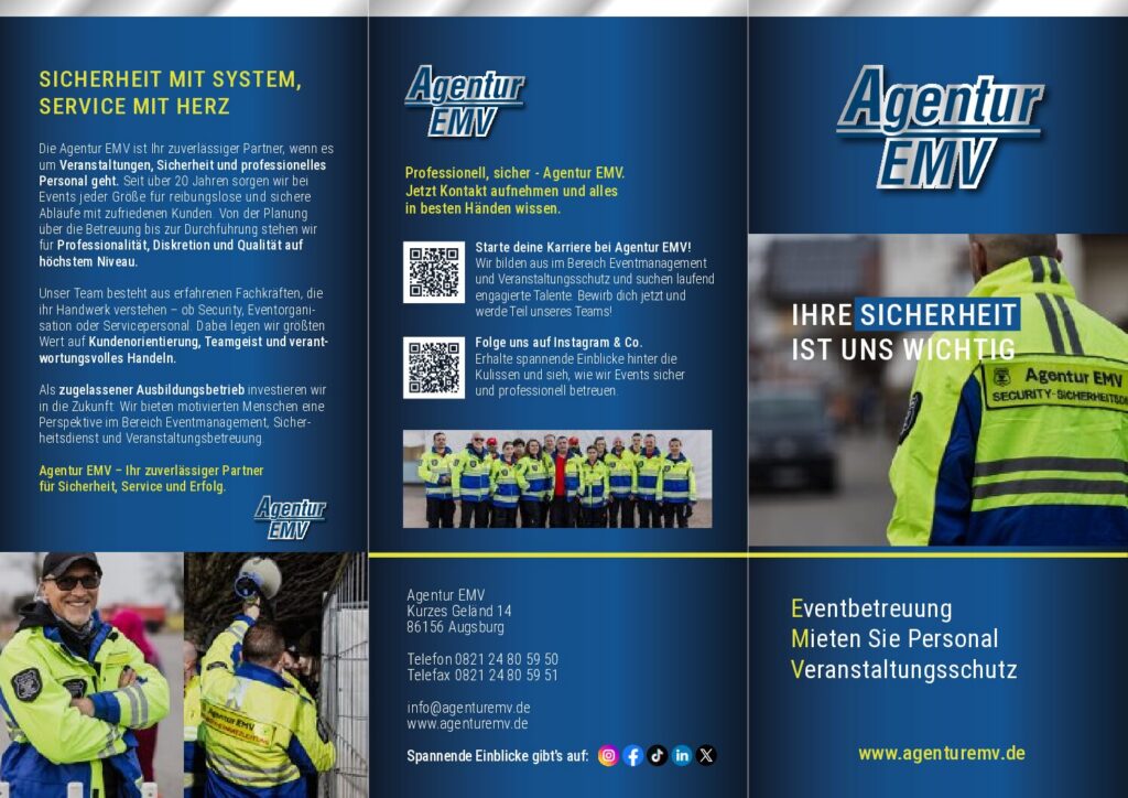 Agentur EMV Flyer